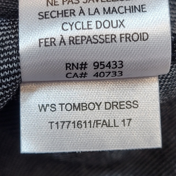 Toad & Co Tomboy 1 Pocket Dress Pullover Stretch Long Sleeve Vneck XS - Picture 7 of 7